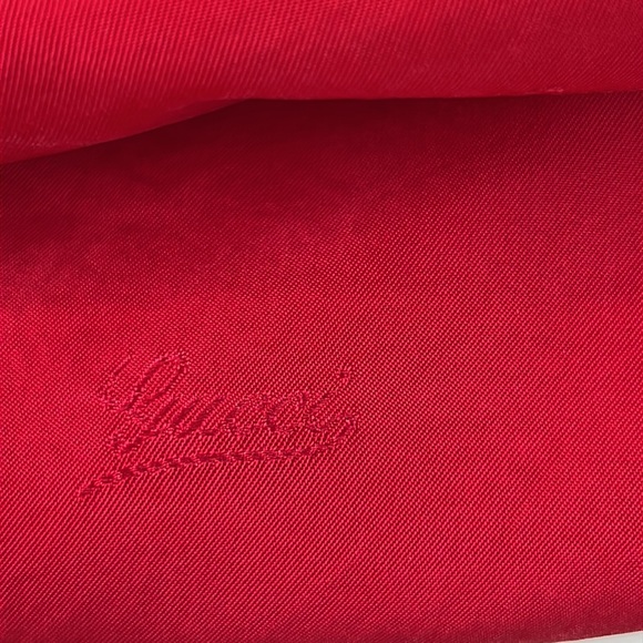 Vintage Early 1970’s Gucci Red Jersey Skirt - Picture 6 of 15